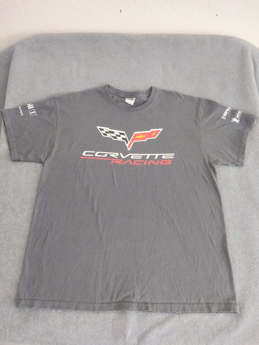 Corvette Racing Jake Skull Sponsor Tee - XL - Mobil 1 Michelin SiriusXM
